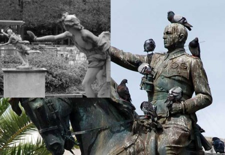 El Parque y las  estatuas