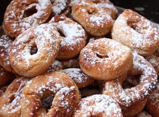 Receta navideña de rosquillas de anís