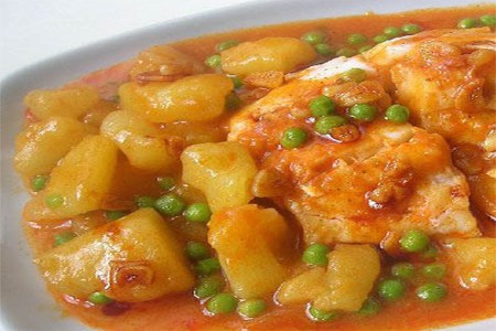 Merluza a la gallega