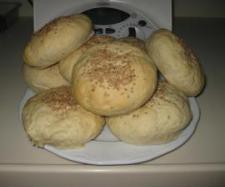 Pan de hamburguesa y perritos